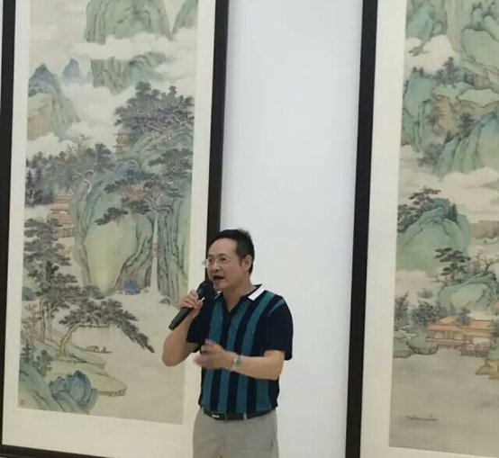 "溪山清远:潘二如山水画展"在香港中文大学开幕