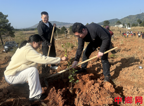 ������Զ��ӡɽСѧ����չ������ֲ�������⵳�ջ